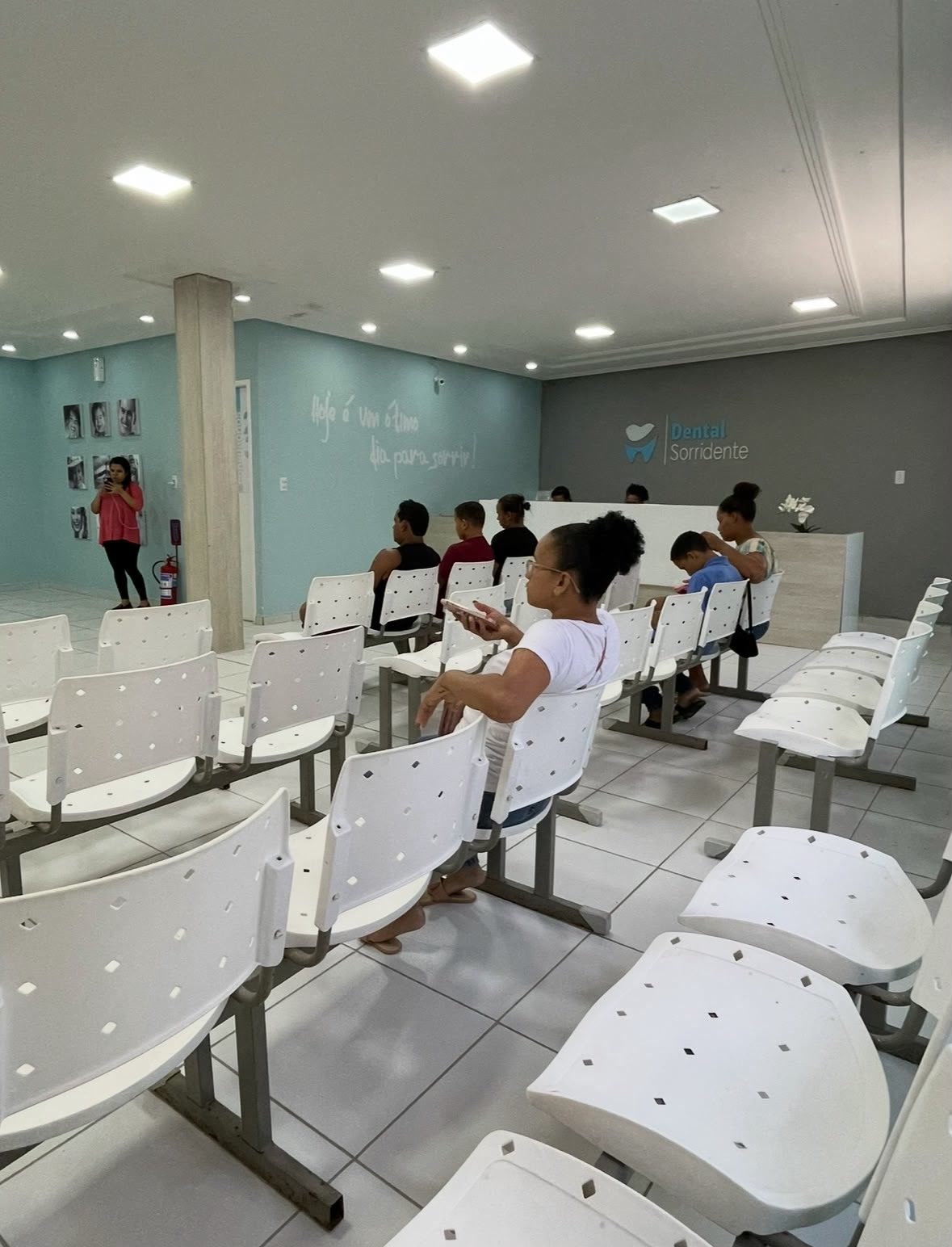 Recepção da Dental Sorridente